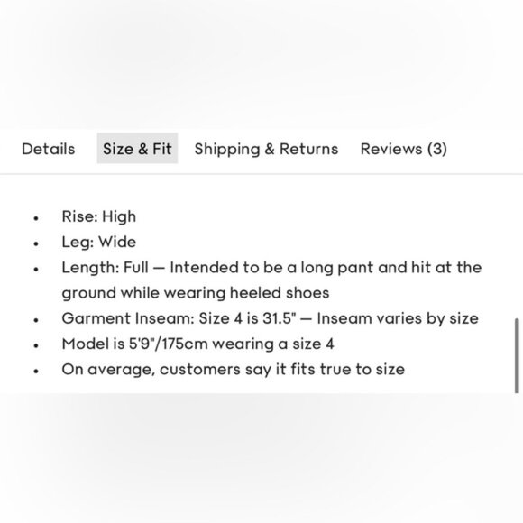 NWT Aritzia Babaton Spotlight Cargo Pant in Black City Wool Size 6 - Picture 12 of 13